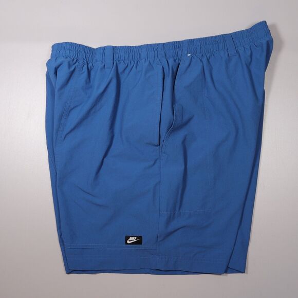 Nike Sports Essentials Woven Flow Shorts Mesh Lined Blue Mens XXL x 6" inseam - Picture 3 of 9
